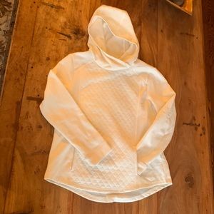 Soft cozy ivory hoodie